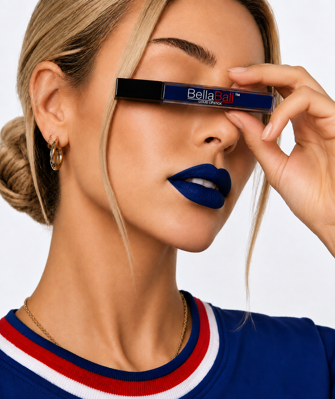 BB Blue Liquid Lipstick - Image 4