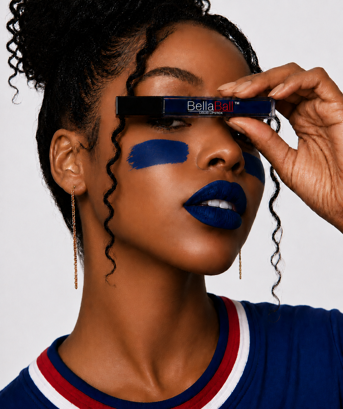 BB Blue Liquid Lipstick - Image 3